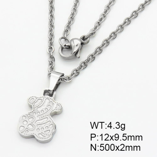 SS Bear Necklaces  TN7000013bbov-721