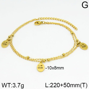 Stainless Steel Anklets  2A9000201vbll-642