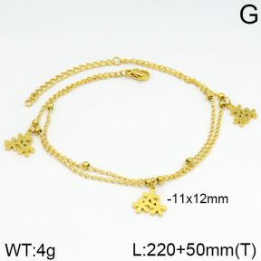 Stainless Steel Anklets  2A9000202vbll-642