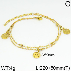 Stainless Steel Anklets  2A9000210vbll-642