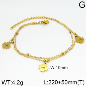 Stainless Steel Anklets  2A9000215vbll-642