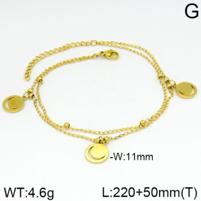 Stainless Steel Anklets  2A9000218vbll-642