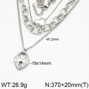 Stainless Steel Necklace  2N2000578vhmv-354