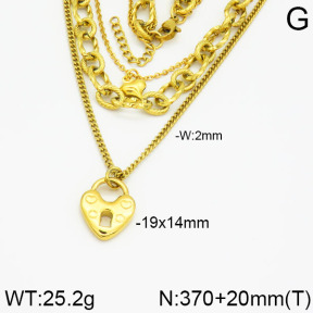 Stainless Steel Necklace  2N2000579vhov-354