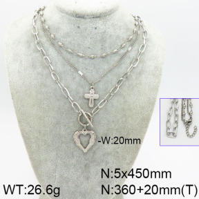 Stainless Steel Necklace  2N2000582vhmv-354
