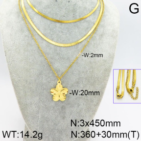 Stainless Steel Necklace  2N2000583vhmv-354
