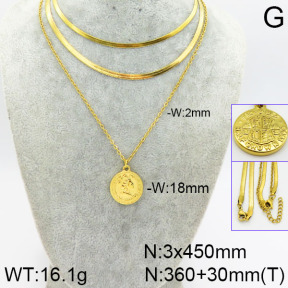 Stainless Steel Necklace  2N2000584vhmv-354