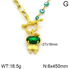 Stainless Steel Necklace  2N4000278vhov-312