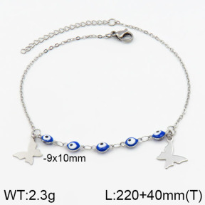Stainless Steel Anklets  2A9000229ablb-610