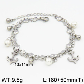 Stainless Steel Bracelet  2B3000333bvpl-610