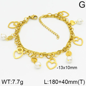 Stainless Steel Bracelet  2B3000367bhbl-610