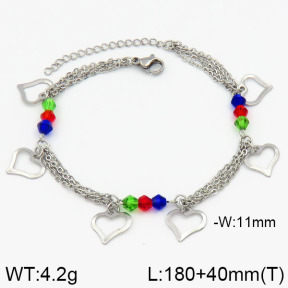 Stainless Steel Bracelet  2B4000605vbpb-610