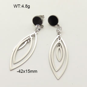 Stainless Steel Earrings  6E41816ablb-369