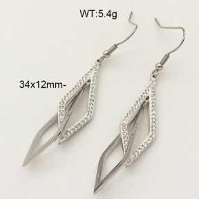 Stainless Steel Earrings  6E41828ablb-369
