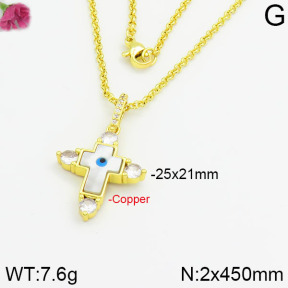 Fashion Copper Necklace  F2N300008vhkb-J40
