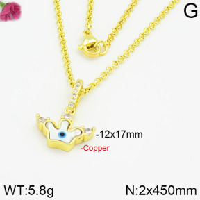 Fashion Copper Necklace  F2N300012vhkb-J40
