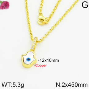 Fashion Copper Necklace  F2N300014vhkb-J40