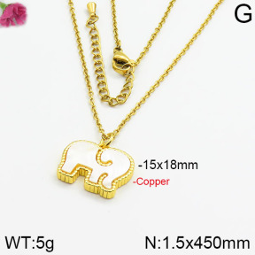 Fashion Copper Necklace  F2N300015ahjb-J40