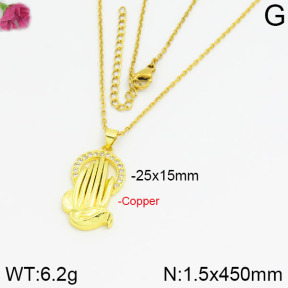 Fashion Copper Necklace  F2N400232bbml-J35