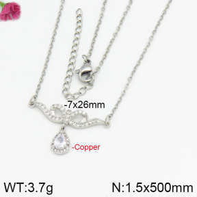 Fashion Copper Necklace  F2N400237vbnb-J35