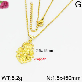 Fashion Copper Necklace  F2N400242vbnb-J35