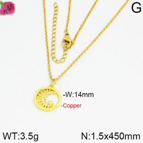 Fashion Copper Necklace  F2N400250vbmb-J35