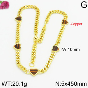 Fashion Copper Necklace  F2N400272vila-J40