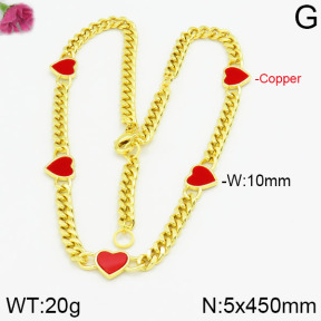 Fashion Copper Necklace  F2N400273vila-J40