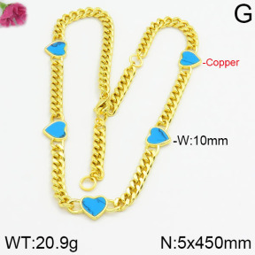 Fashion Copper Necklace  F2N400274vila-J40