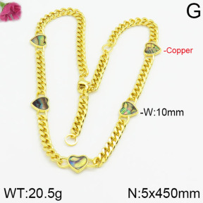 Fashion Copper Necklace  F2N400275vila-J40