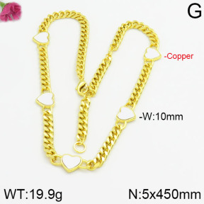 Fashion Copper Necklace  F2N400276vila-J40