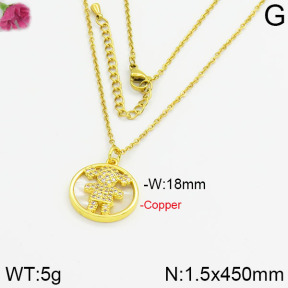 Fashion Copper Necklace  F2N400278vhkb-J40