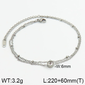 Stainless Steel Anklets  2A9000228bbov-201