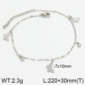 Stainless Steel Anklets  2A9000234vbpb-201