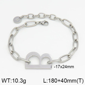 Stainless Steel Bracelet  2B2000428bbov-201