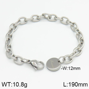 Stainless Steel Bracelet  2B2000434bbov-201