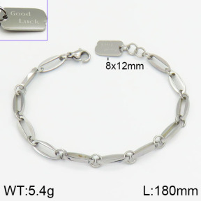 Stainless Steel Bracelet  2B2000443bbov-201