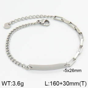 Stainless Steel Bracelet  2B2000465bbov-201