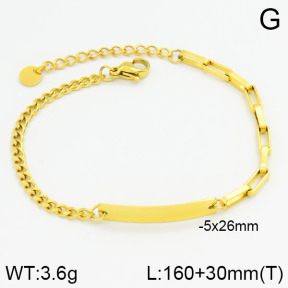 Stainless Steel Bracelet  2B2000466bhva-201