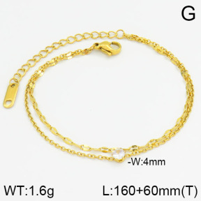 Stainless Steel Bracelet  2B4000610vbpb-201