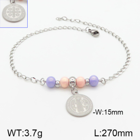 Stainless Steel Anklets  5A9000356vbmb-350