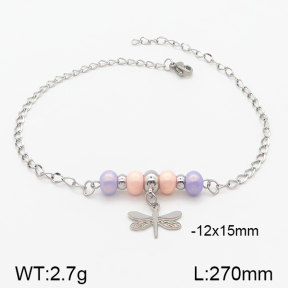 Stainless Steel Anklets  5A9000357vbll-350
