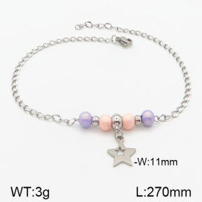 Stainless Steel Anklets  5A9000358vbmb-350