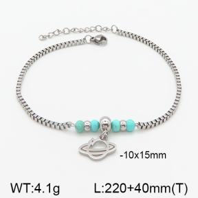 Stainless Steel Anklets  5A9000361vbmb-350