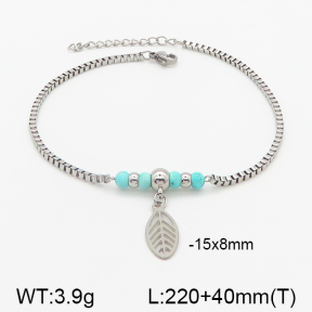 Stainless Steel Anklets  5A9000362vbll-350