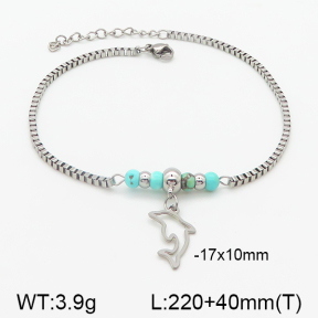 Stainless Steel Anklets  5A9000365vbmb-350