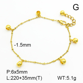 Stainless Steel Anklets  7A9000013vbnb-314