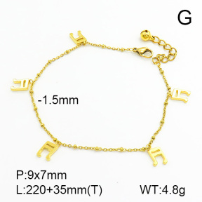 Stainless Steel Anklets  7A9000014vbnb-314