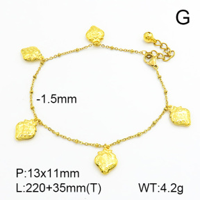 Stainless Steel Anklets  7A9000015vbnl-314