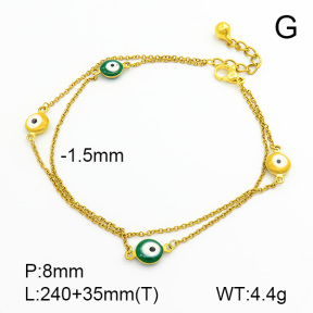 Stainless Steel Anklets  7A9000023vbnb-314